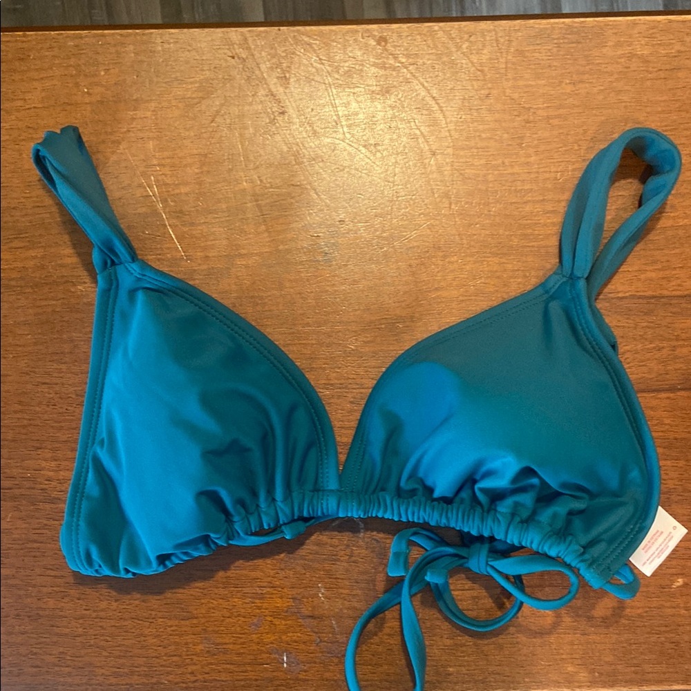 Teal Bikini Top